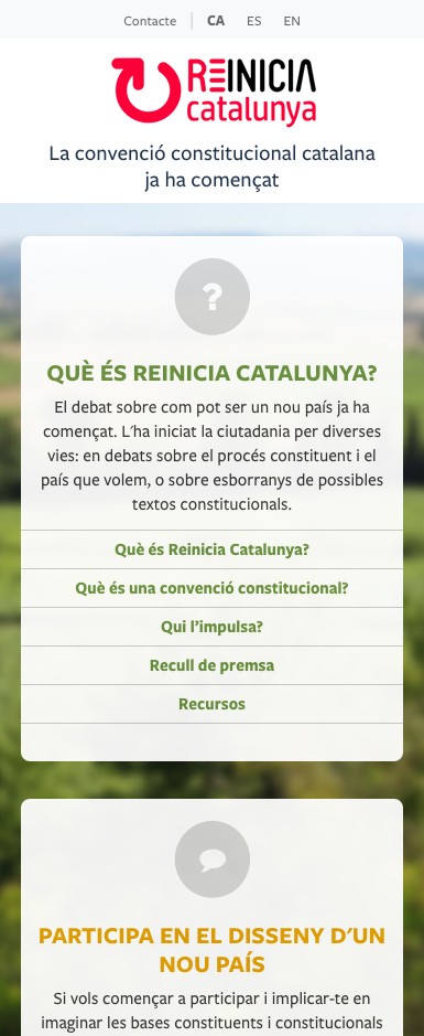 Web Reinicia Catalunya