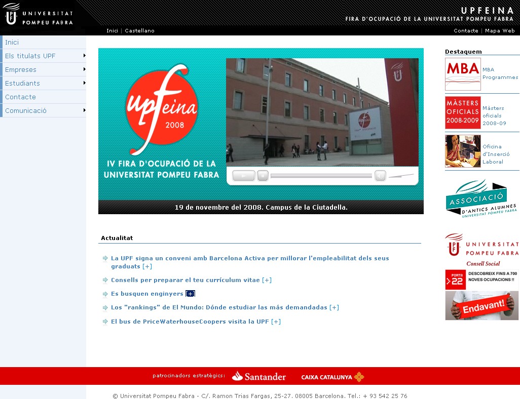 UPF Feina