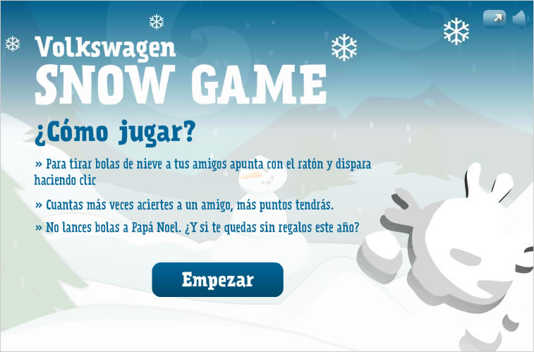 Volkswagen Snowgame